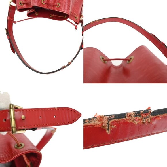 LOUIS VUITTON Noe GM LV Drawstring Shoulder Bag Epi Leather Red - Picture 14 of 14